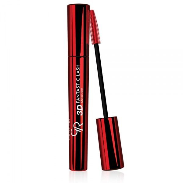 GOLDEN ROSE blakstienų tušas 3D FANTASTIC LASH, juodas, 10 g