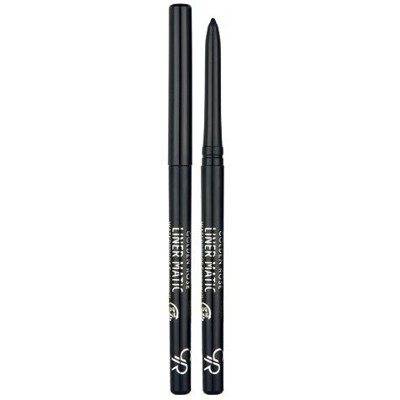 Golden Rose Liner Matic vandeniui atsparus akių pieštukas, Nr. 201 Black, 0.35 g