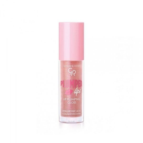 GOLDEN ROSE lūpų blizgesys PLUMPED, Nr. 206, 4.7 ml