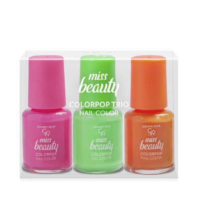 Golden Rose Miss Beauty Colorpop Nagų lakų rinkinys