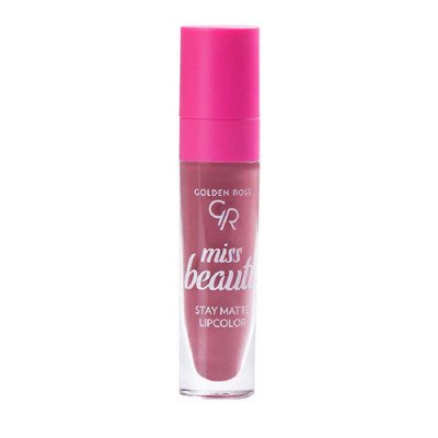 Golden Rose Miss Beauty Stay Matte Matiniai lūpų dažai Nr.03