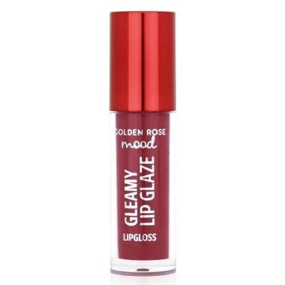 Golden Rose Mood Gleamy lūpų blizgesys, Nr. 206 Plum Glaze, 4.7 ml