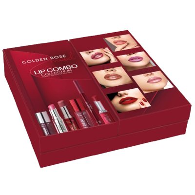Golden Rose Mood rinkinys lūpoms, 12 vnt