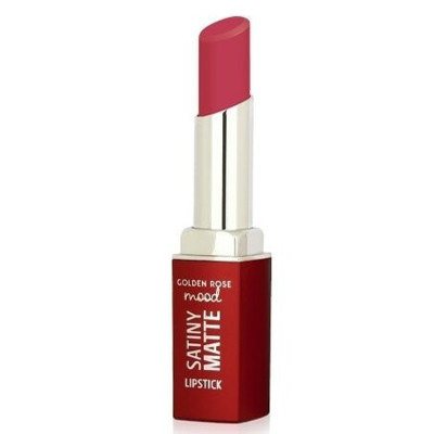 Golden Rose Mood Satiny matiniai lūpų dažai, Nr. 07 Berry Rouge, 3.5 g