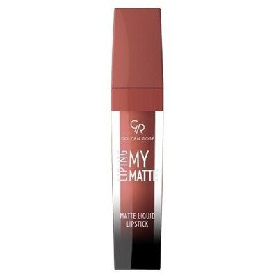 Golden Rose My Matte Liping skysti matiniai lūpų dažai, Nr. 18, 5 ml