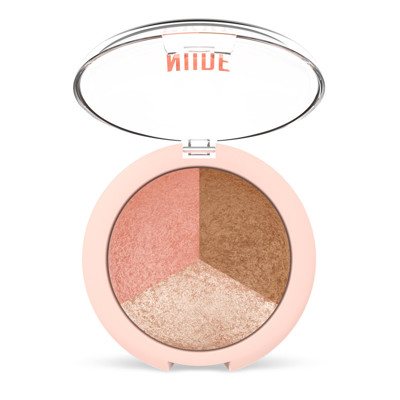 Golden Rose Nude pudra Baked Trio, 9 g