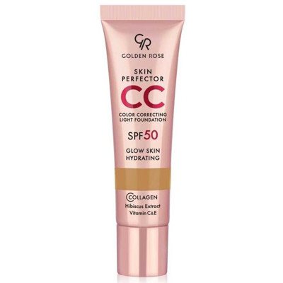 Golden Rose Skin Perfector CC makiažo pagrindas Nr. 105 Caramel, 30 ml