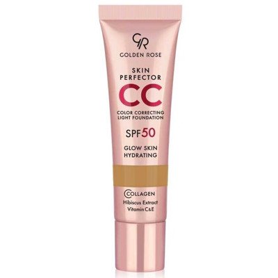 Golden Rose Skin Perfector CC makiažo pagrindas Nr. 106 Toffee, 30 ml