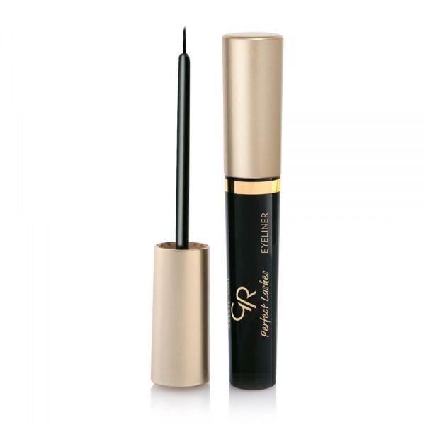 GOLDEN ROSE skystas akių kontūrų pieštukas PERFECT LASHES, juodas, 8.5 g