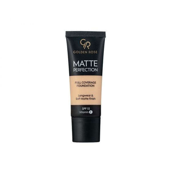 GOLDEN ROSE veido pudra MATTE PERFECT NATURAL, Nr. 03, 35 ml