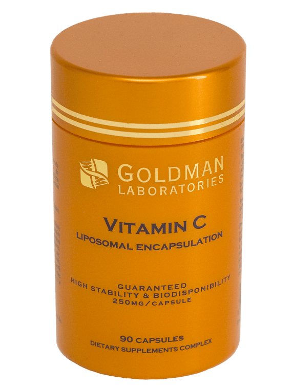 GOLDMAN LIPOSOMINIS VITAMINAS C 250MG KAPSULĖS, N90