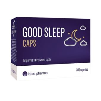 GOOD SLEEP CAPS, 30 kapsulių