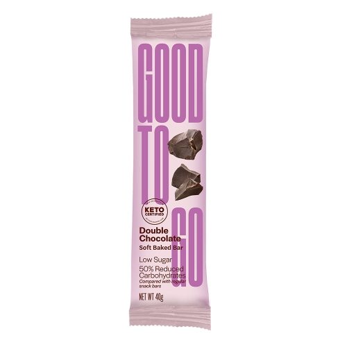 GOOD TO GO šokolado skonio keto proteino batonėliai, 40 g