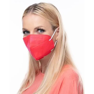 GOODMASK RESPIRATORIUS FFP (raudonos spalvos), 2 x 10 vnt