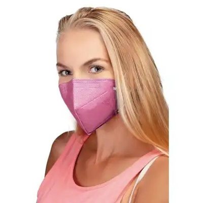 GOODMASK RESPIRATORIUS FFP (rožinės spalvos), 2 x 10 vnt