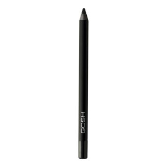 GOSH vandeniui atsparus akių kontūro pieštukas VELVET TOUCH, 022 CARBON BLACK, 1.2 g
