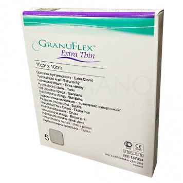 GRANUFLEX ExtraThin (187954) tvarstis N5, 10 x 10 cm