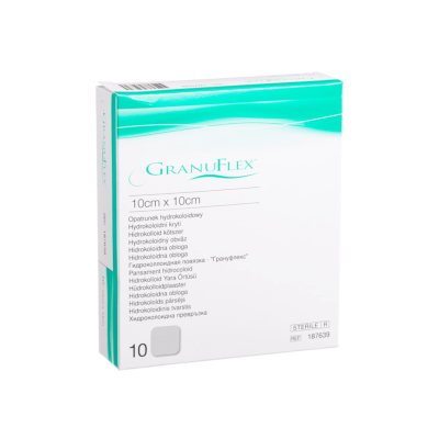 GranuFlex hidrokoloidinis tvarstis, N10, 10 x 10 cm
