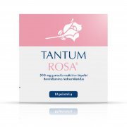 Granulės makšties tirpalui TANTUM ROSA, 10 vnt