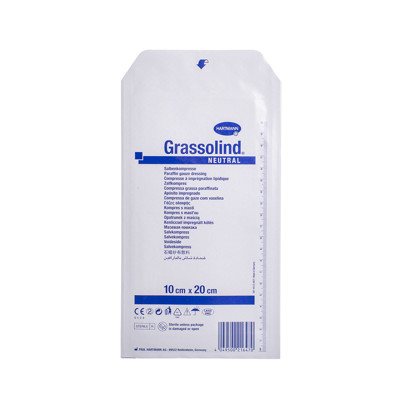 GRASSOLIND NEUTRAL, sterilus tvarstis, x 20 cm, 10 cm