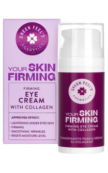 GREEN FEEL'S stangrinantis su kolagenu paakių kremas, 30 ml