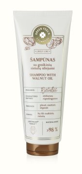 GREEN FEEL'S su alaus mielių ekstr.ir graikinių riešutų aliej. šampūnas, 250 ml