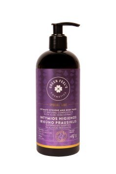 GREEN FEEL'S (su alavijų ekstr.) intym.hig.ir kūno prausiklis, 400 ml