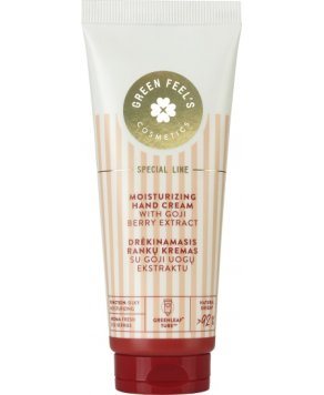 GREEN FEEL'S su goji uogų ekstraktu rankų kremas, 75 ml
