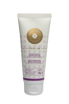 GREEN FEEL'S su šilko ekstraktu rankų kremas, 75 ml