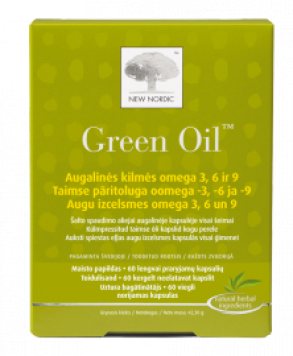 GREEN OIL kapsulės N60