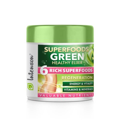 Green Superfoods Power milteliai geriamajam tirpalui, 150 g