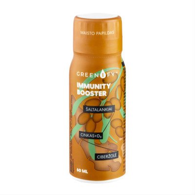 Greenify Immunity Booster, imuninei sistemai, N1, 60 ml