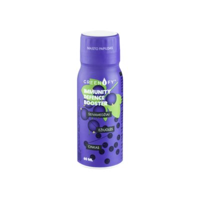 GREENIFY imuninei sistemai IMMUNITY DEFENCE BOOSTER, 60 ml