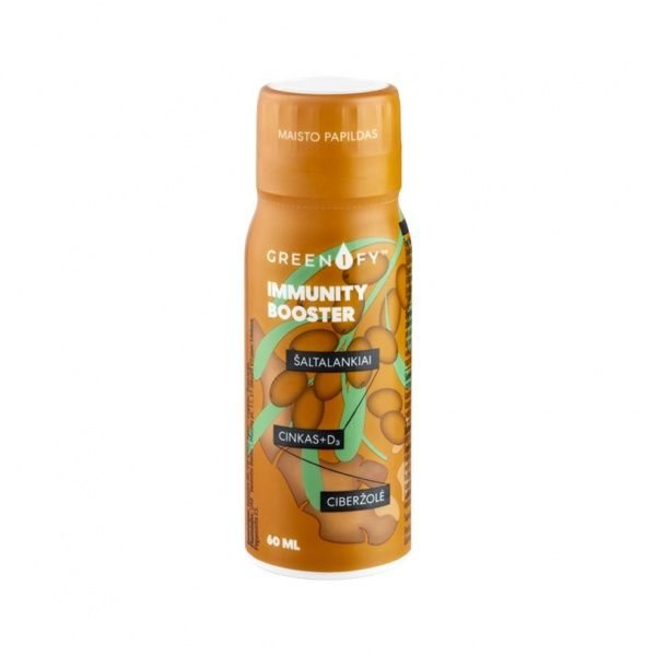 GREENIFY maisto papildas IMMUNITY BOOSTER, 60 ml