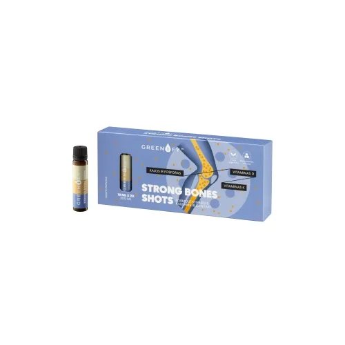 GREENIFY Strong Bones Shots, N, 20 x 10 ml