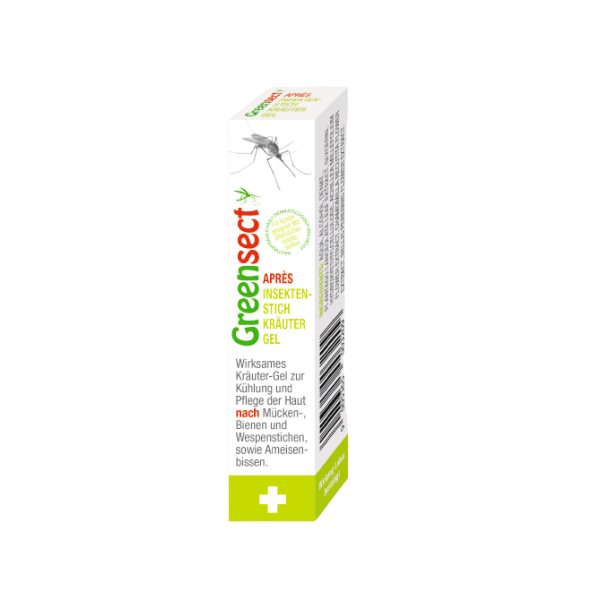 GREENSECT gelis po vabzdžių įkandimo, 20 ml