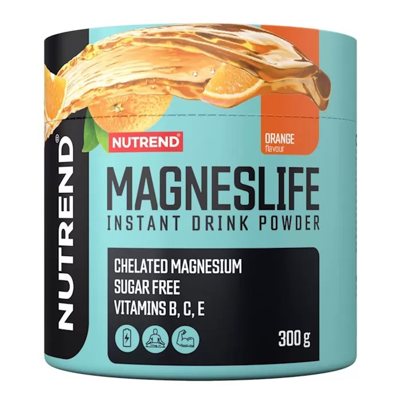 Greitai tirpstantys magnio milteliai „Nutrend MagnesLife Instant Drink Powder“, ., 300 g