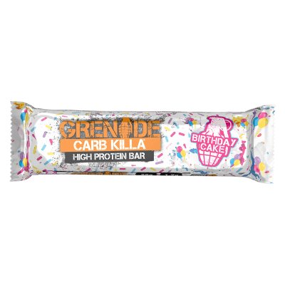 Grenade Carb Killa batonėlis gimtadienio torto skonio, 60 g