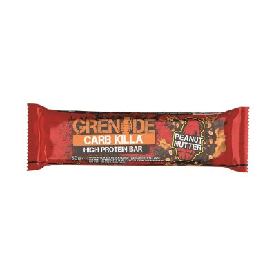 Grenade Carb Killa batonėlis riešutų sviesto skonio, 60 g
