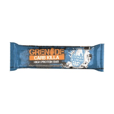 Grenade Carb Killa batonėlis sausainių su grietinėle skonio, 60 g