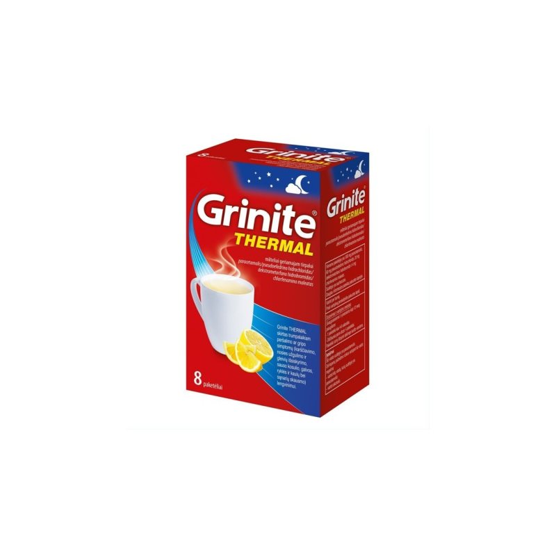 GRINITE THERMAL 650/60/20/4mg milt. ger. tirp. N8