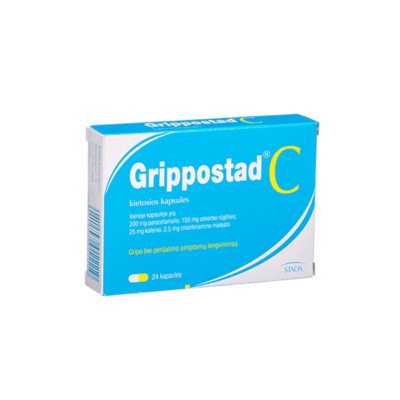 Grippostad C kietosios kapsulės N10