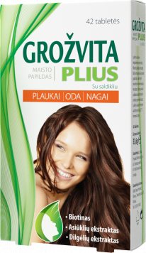 GROŽVITA Plius tabletės N42