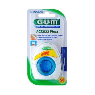 GUM ACCESS dantų siūlas (nešiojantiems implantus), 50 m