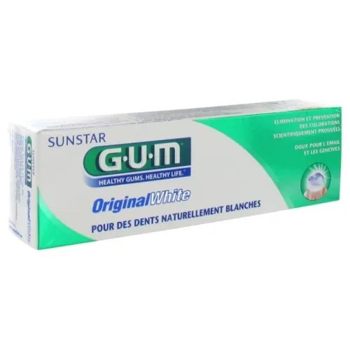 G.U.M. balinanti dantų pasta ORIGINAL WHITE, 75 ml