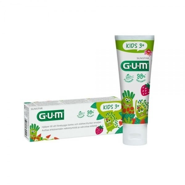 G.U.M dantų pasta vaikams PENGUIN KIDS, nuo ., 50 ml, 3 m
