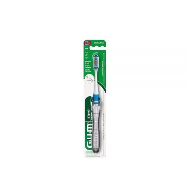 G.U.M dantų šepetėlis TRAVEL TOOTHBRUSH 158, 1 vnt