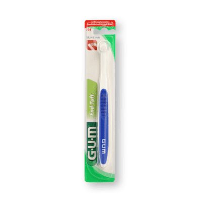 GUM END TUFT vieno danties šepetėlis