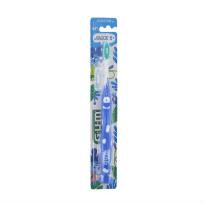 GUM JUNIOR 6+, dantų šepetėlis vaikams, nuo 6 - ., 9 m
