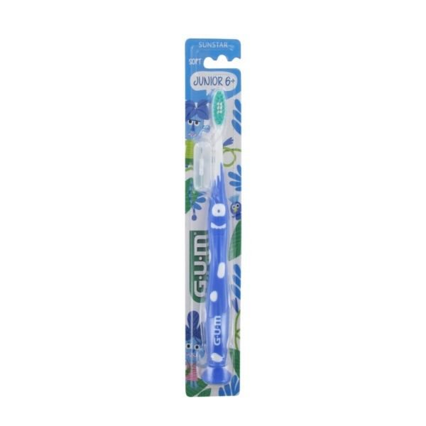 GUM Junior šviečiantis/mirksintis dantų šepetėlis vaikams 6+ m., N1